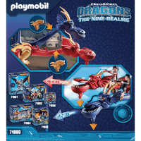 PLAYMOBIL 71080 Dragons: The Nine Realms - Wu & Wei with Jun - Giocattoli e Bambini - Toys Store4008789710802