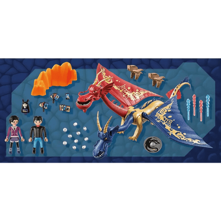 PLAYMOBIL 71080 Dragons: The Nine Realms - Wu & Wei with Jun - Giocattoli e Bambini - Toys Store4008789710802