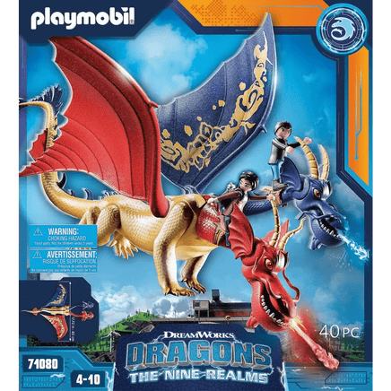 PLAYMOBIL 71080 Dragons: The Nine Realms - Wu & Wei with Jun - Giocattoli e Bambini - Toys Store4008789710802