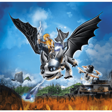 PLAYMOBIL 71081 Dragons: The Nine Realms - Thunder & Tom - Giocattoli e Bambini - Toys Store4008789710819