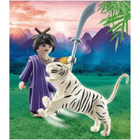 PLAYMOBIL Special Plus 70382 Guerriera Ninja con Tigre - Giocattoli e Bambini - Toys Store4008789703828