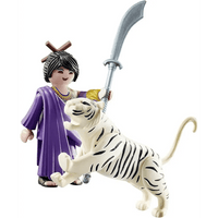 PLAYMOBIL Special Plus 70382 Guerriera Ninja con Tigre - Giocattoli e Bambini - Toys Store4008789703828