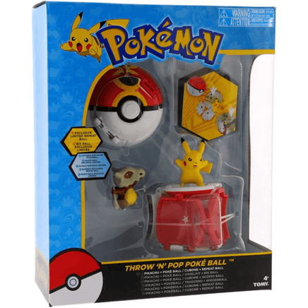 Pokemon Throw 'n' Pop Pokeball Pikachu - Giocattoli e Bambini - Toys Store053941186357