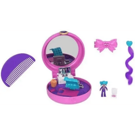 Polly Pocket cofanetto rosa Clip and Combo con pettine - Giocattoli e Bambini - Toys Store0887961930146