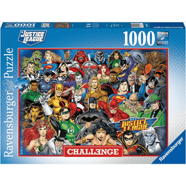 Puzzle 1000 pezzi Justice League Challenge - Giocattoli e Bambini - Toys Store4005556168842