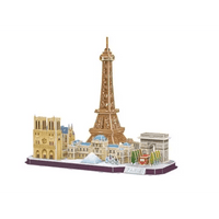 Puzzle 3D Skyline Parigi - Giocattoli e Bambini - Toys Store4009803895406