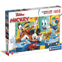 Puzzle Maxi Supercolor Disney Mickey 60 Pezzi - Giocattoli e Bambini - Toys Store8005125264735