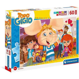 Puzzle Maxi Topo Gigio 60 Pezzi - Giocattoli e Bambini - Toys Store8005125264698