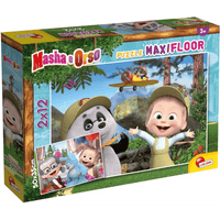 Puzzle Maxifloor 2 x 12 Masha e Orso - Giocattoli e Bambini - Toys Store8008324086122