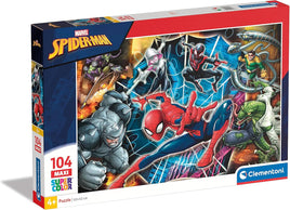 Puzzle Spiderman maxi supercolor 104 pezzi - Giocattoli e Bambini - Toys Store8005125237166