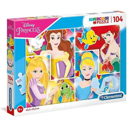 Puzzle Supercolor Disney Princess 104 Pezzi - Giocattoli e Bambini - Toys Store8005125271467