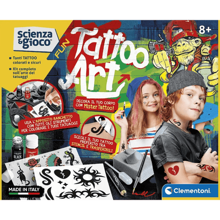 Scienza e Gioco Fun - Tattoo Art - Giocattoli e Bambini - Toys Store8005125193578