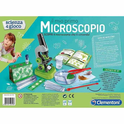 Scienza e Gioco - Il Mio Primo Microscopio - versione italiana - Giocattoli e Bambini - Toys Store8005125127948