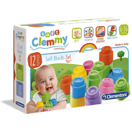 Soft Clemmy 12 Mattoncini Morbidi - Giocattoli e Bambini - Toys Store8005125147069