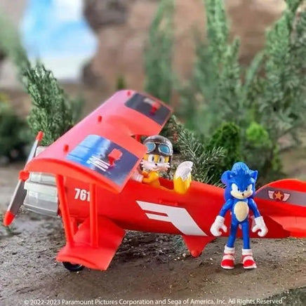 Sonic The Hedgehog Veicolo Biplano con personaggi - Giocattoli e Bambini - Toys Store192995412675