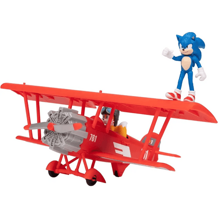 Sonic The Hedgehog Veicolo Biplano con personaggi - Giocattoli e Bambini - Toys Store192995412675