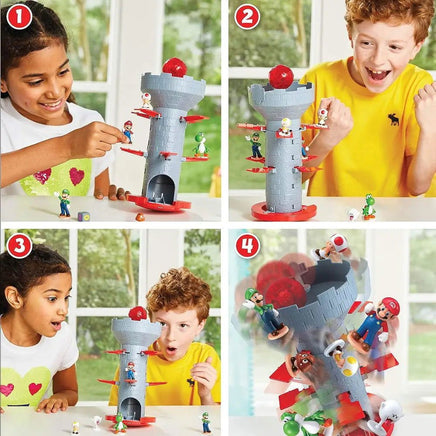 Super Mario Blow Up! Shaky Tower - Giocattoli e Bambini - Toys Store5054131073568