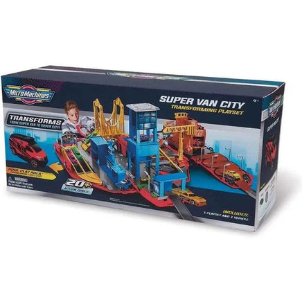 Super Van City Micro Machines apribile con veicolo - Giocattoli e Bambini - Toys Store8056379105671