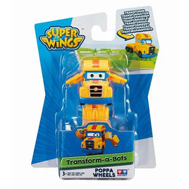 Super Wings Transform-a-Bots Poppa Wheels