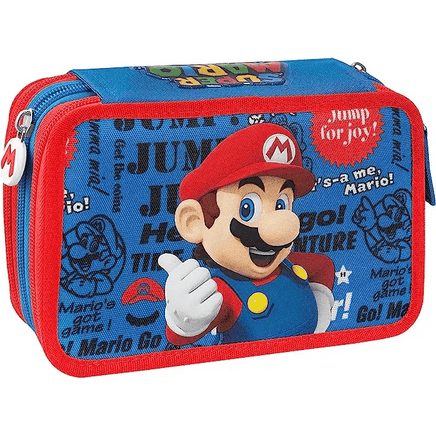 SUPERMARIO Astuccio 3 Scomparti - Giocattoli e Bambini - Toys Store8058263157230