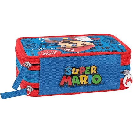 SUPERMARIO Astuccio 3 Scomparti - Giocattoli e Bambini - Toys Store8058263157230