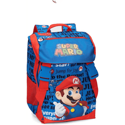 Supermario Zaino Scuola Estensibile - Giocattoli e Bambini - Toys Store8058263157155