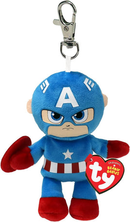 Ty Clips Portachiavi Captain America - Giocattoli e Bambini - Toys Store0008421340040