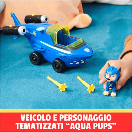 Veicolo trasformabile di Chase Paw Patrol Aqua Pups - Giocattoli e Bambini - Toys Store0778988446713