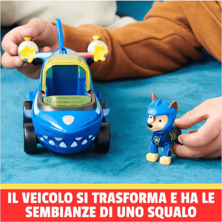 Veicolo trasformabile di Chase Paw Patrol Aqua Pups - Giocattoli e Bambini - Toys Store0778988446713