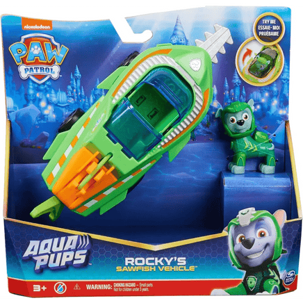 Veicolo trasformabile di Rocky Paw Patrol Aqua Pups - Giocattoli e Bambini - Toys Store0778988446720