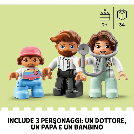 Visita dal Dottore LEGO DUPLO 10968 - Giocattoli e Bambini - Toys Store5702017153643