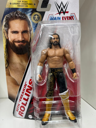 WWE Main Event Top Picks personaggio Seth `FREAKIN` Rollins - Giocattoli e Bambini - Toys Store0194735198092