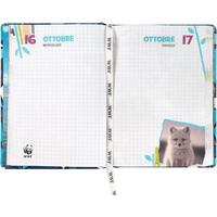 WWF Diario Scuola 12 mesi 2024 - 2025 grafica procione - Giocattoli e Bambini - Toys Store8058263193580