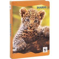 WWF Diario Scuola 12 mesi 2024 - 2025 Leopardo - Giocattoli e Bambini - Toys Store8058263193566