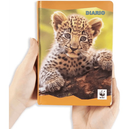 WWF Diario Scuola 12 mesi 2024 - 2025 Leopardo - Giocattoli e Bambini - Toys Store8058263193566