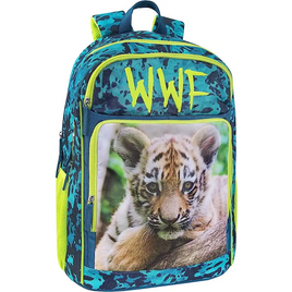 WWF Zaino Scuola organizzato fotografico tigrotto