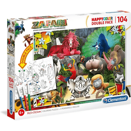 Zafari Supercolor Puzzle 104 pezzi - Giocattoli e Bambini - Toys Store8005125257010