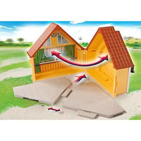Casa delle Vacanze Portatile Playmobil 6020 - Giocattoli e Bambini