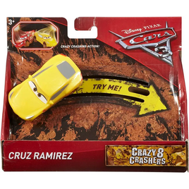 Disney Cars Veicolo Crazy 8 Crashers Cruz Ramirez