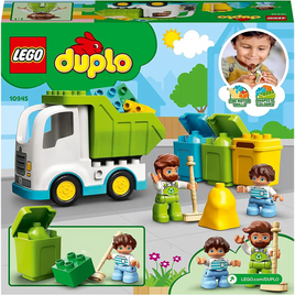 LEGO Duplo 10945 Camion della spazzatura e riciclaggio