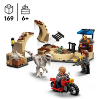 LEGO Jurassic World 76945 Atrociraptor: inseguimento sulla